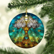 Tree Of Life Round Ceramic Ornament