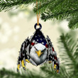 Love Eagle Mica Ornament