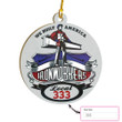 Personalized Local Ironworker V5 Custom Ornament