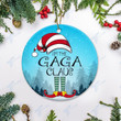 Christmas I'm Gaga Claus Ornament