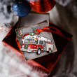 Fire Truck Shape Ornament PANORN0054