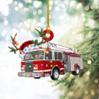 Fire Truck Shape Ornament PANORN0054