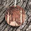 Camping Raw Ornament