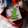 Merry Turtle-Mas Shape Ornament
