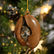 Owl Christmas Ornament P303 PANORPG0112