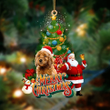 Goldendoodle Christmas Ornament 3