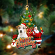 Jack Russel Terrier Christmas Ornament