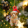 Poodles Christmas Ornament