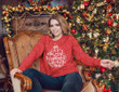 The Most Wonderful Time Ornament Christmas 1410 All Over Print Sweatshirt