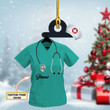 Personalized Nurse Christmas Ornament PANORPG0245