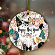 Happy New Year Christmas Ornament