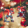 Hockey Christmas Ornament
