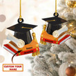 Personalized Happy Graduation Christmas Ornament