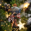 Veteran Day Christmas Ornament