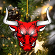 Bulls Christmas Ornament D303 PANORN0123
