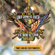 Personalized Vietnam Veteran Christmas Ornament PANORPG0293