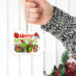 Grinch Christmas Decoration - Merry Grinchmas Ornament PANORPG0286