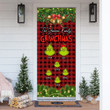 Personalized Grinch Door Cover - Grinch Christmas Decoration PANDC0020