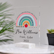 Personalized Christmas Gift For Teacher Acrylic Plaque