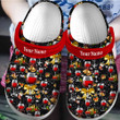 Personalized Christmas Gift For Wine Lover Crocs Shoes