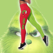 Personalized Grinch Costume Tank Top And Legging Set PAN3DSET0225