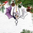 Personalized Photo Christmas Couple Ornament Dragon