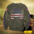Personalized Jeep Sweatshirt American Flag