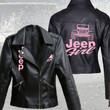 Jeep Girl Leather Jacket PANWLJ0002