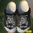 Personalized Jeep Crocs Girl Classic Clogs Shoes