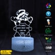 Personalized Christmas Gift Snowman Decoration Led Light