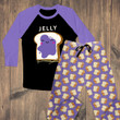 Matching Raglan Pajamas For Couple Peanut Butter And Jelly