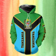 Personalized Tanzania Outfit Africa Tazanian African Hoodie