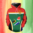 Personalized South Africa African Shirt Outfit Hoodie