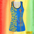Personalized DR Congo Hibiscus African Congolese Outfit Tank Top And Legging