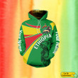 Personalized African Ethopian Outfit Ethopia Flag Hoodie Legging