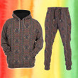 African American Black Panther Outfit Hoodie And Jogger Set PAN3DSET0255