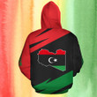 Personalized Libya Lion Libyan Outfit African Africa Hoodie