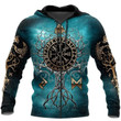 Norse Tree Of Life Viking Hoodie 3D All Over Print