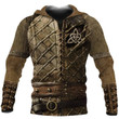 Irish Armor Knight Warrior Chainmail 3D All Over Printed Shirts For Men And Women