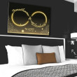 Personalized Gift For Couple Infinite Love Canvas