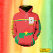 Personalized Burkina Faso Burkinabe Outfit Africa African Hoodie And Legging