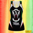 Personalized Sudan Africa African Sudanese Outfit Tank Top And Legging