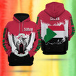 Personalized Sudan Africa African Sudanese Outfit Hoodie