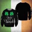 Personalized Funny St Patrick's Day Shirts Shake Your Shamrock Sweatshirt