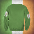 Personalized St Patrick's Day Sweatshirt Shamrock Softball Clover Lucky
