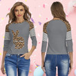 Personalized Easter Bunny Costume For Adults Raglan Shirts Rabbit Leopard