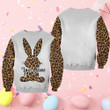 Personalized Family Matching Easter Leopard Sweatshirts