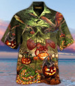 Halloween Gift Dragon Pumpkin Hawaii Shirt