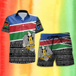 South Sudan Sudanese Africa Outfit African Hawaiian Set