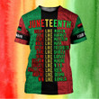 Personalized Juneteenth Shirt Black African American Leaders